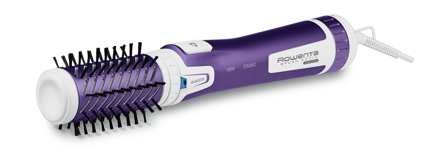 Perie de păr electrică Rowenta - CF9530F0, 1000W, mov