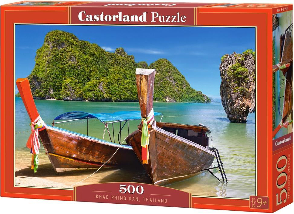 Puzzle Castorland din 500 de piese - Khao Phing Kan, Thailand
