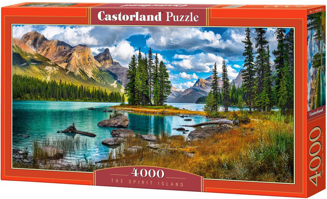 Puzzle panoramic Castorland din 4000 de piese - Insula Spirit, Canada