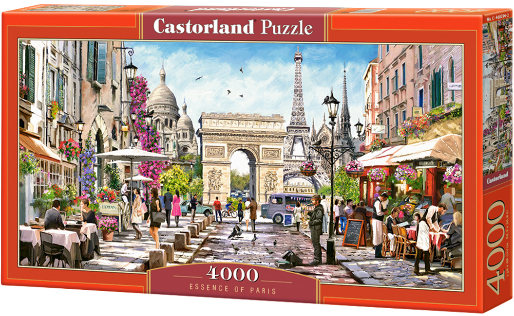Puzzle panoramic Castorland din 4000 de piese - Esenta Parisului, Richard Macneil