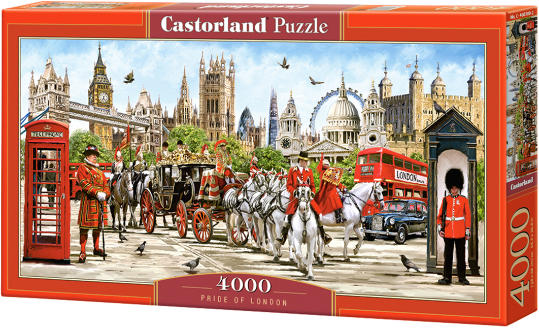 Puzzle panoramic Castorland din 4000 de piese - Mandria Londrei, Richard Macneil