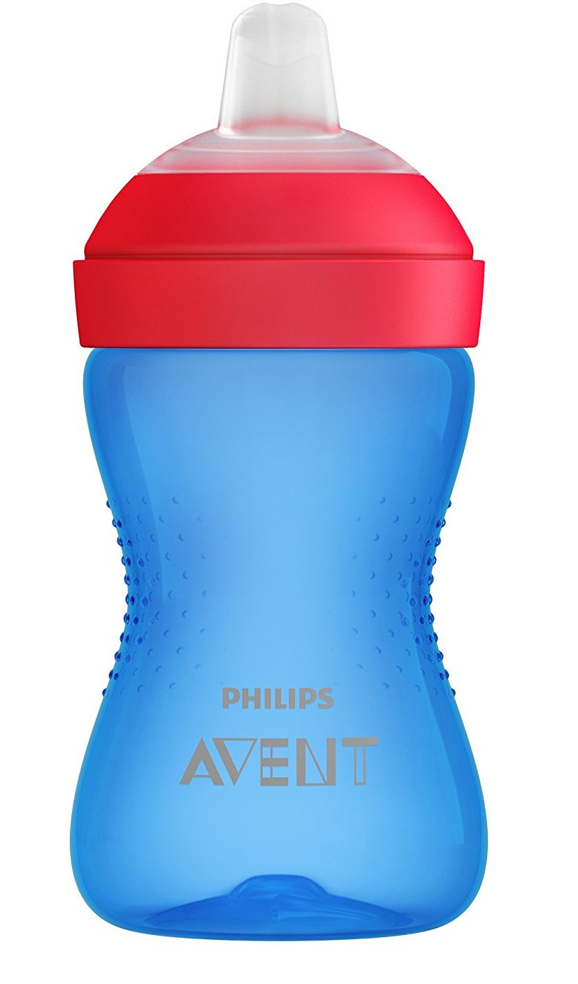 Cana antivarsare cu tetina moale Philips Avent - My Grippy, 300 ml
