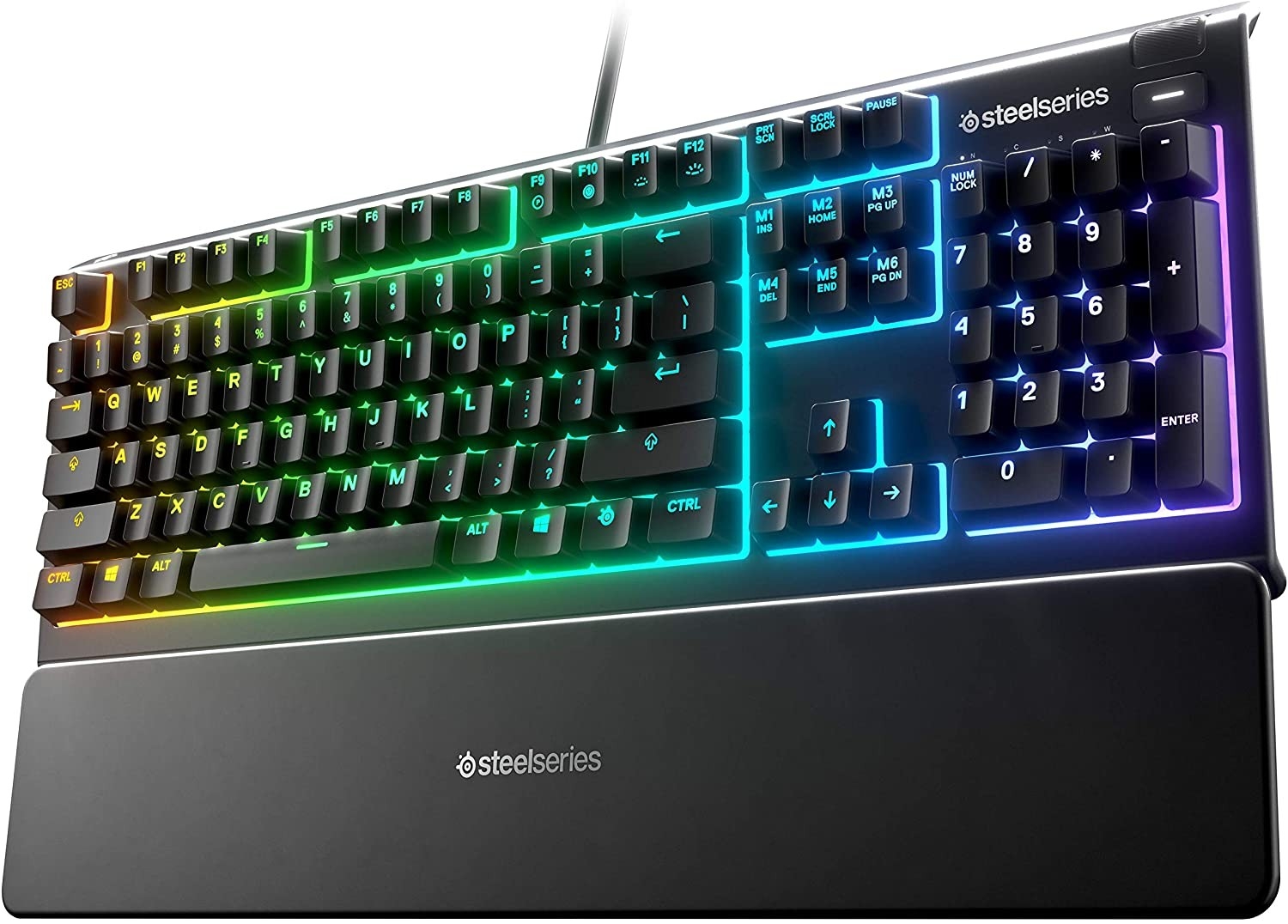 Tastatura gaming SteelSeries - Apex 3,neagra