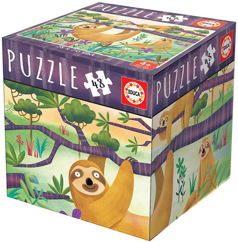 Mini puzzle Educa de 48 piese - Lenes