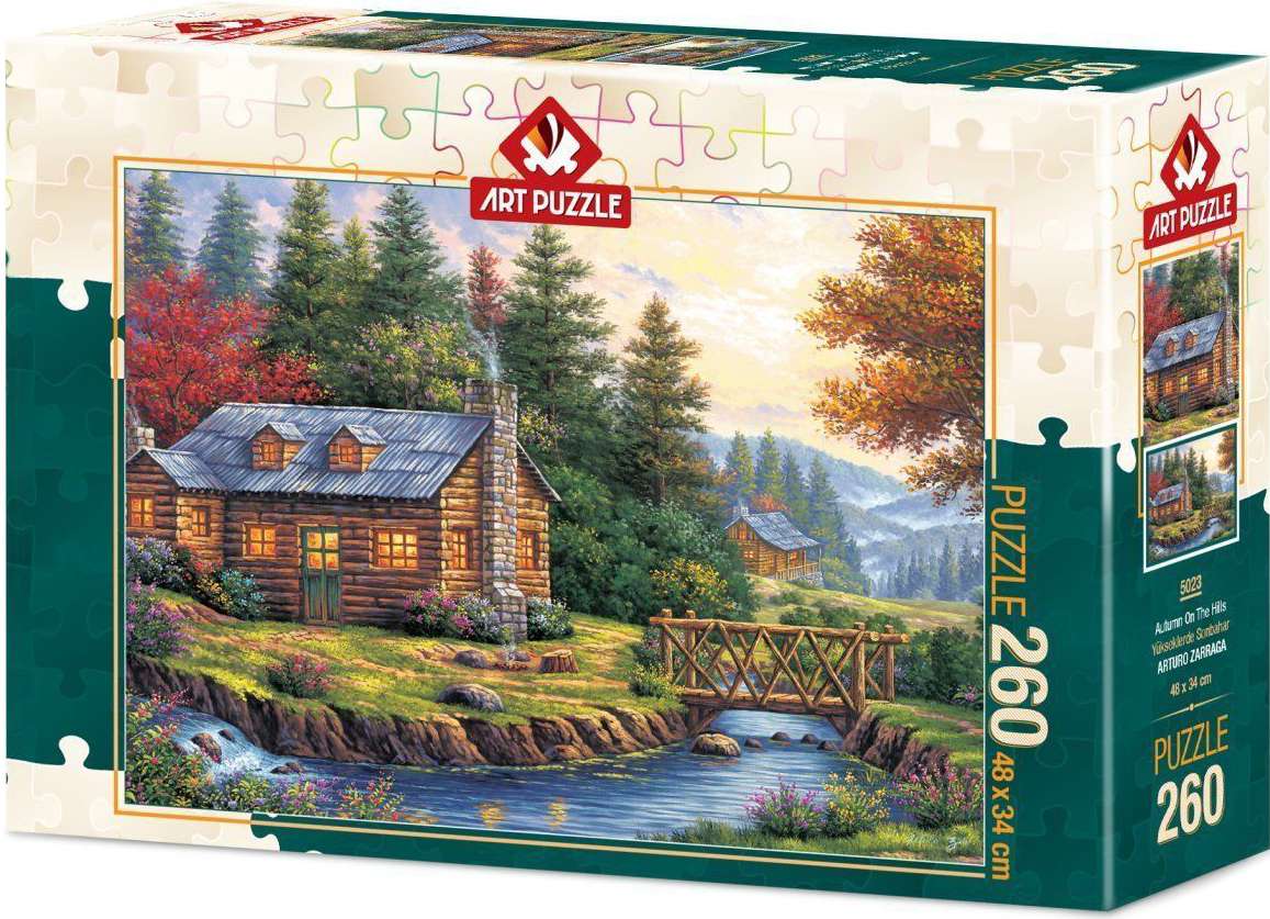 Puzzle Art Puzzle din 260 de piese - Autumn On The Hills