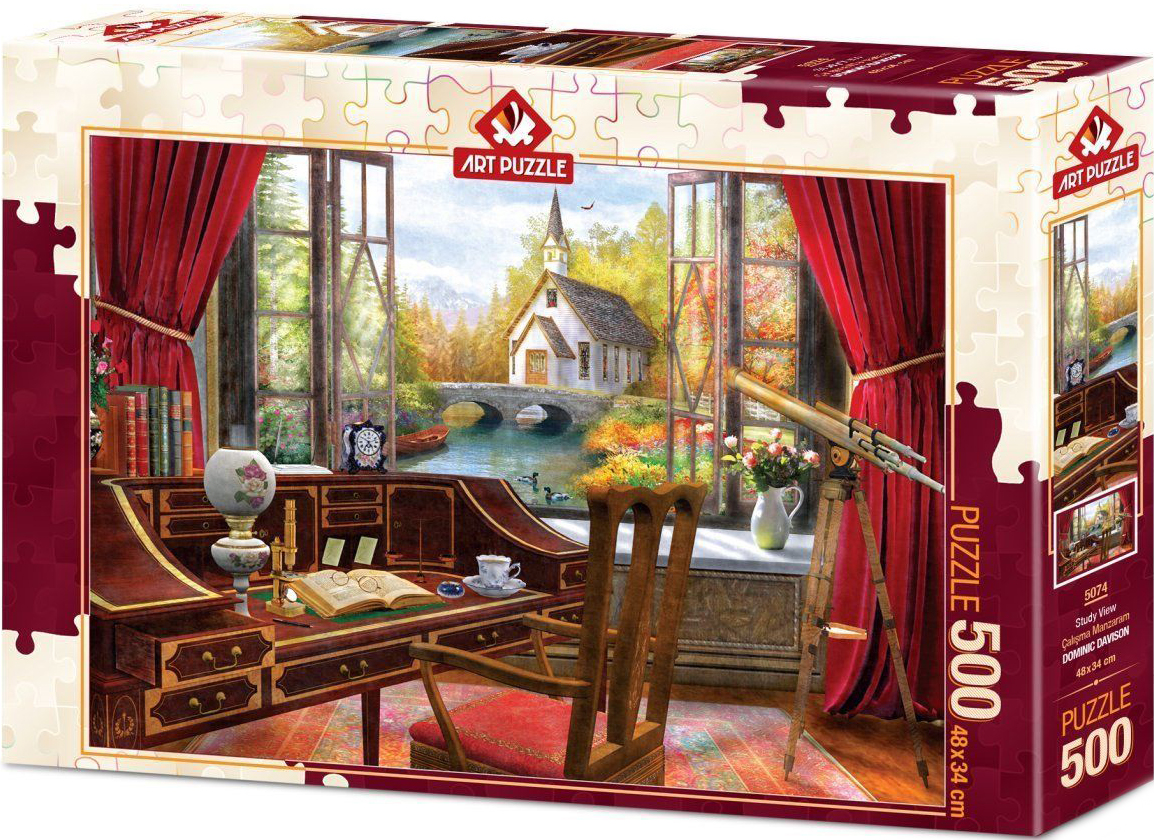 Puzzle Art Puzzle din 500 de piese - Working Landscape