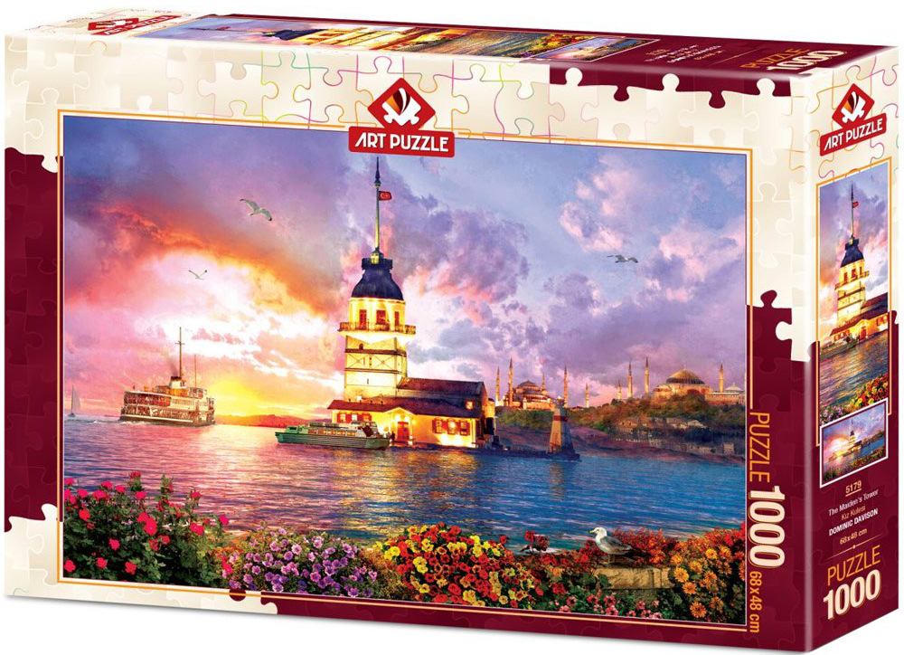 Puzzle Art Puzzle din 1000 de piese - The Maiden's Tower