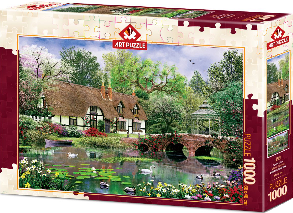 Puzzle Art Puzzle din 1000 de piese - Water Lilies
