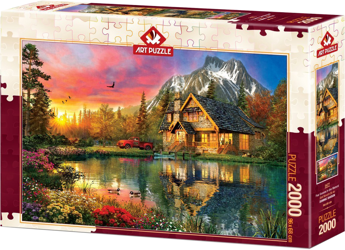 Puzzle Art Puzzle din 2000 de piese - Four Seasons In One Moment