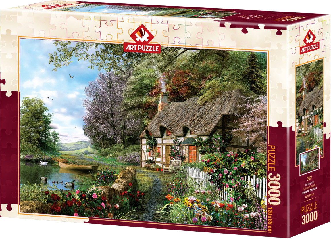 Puzzle Art Puzzle din 3000 de piese - Countryside