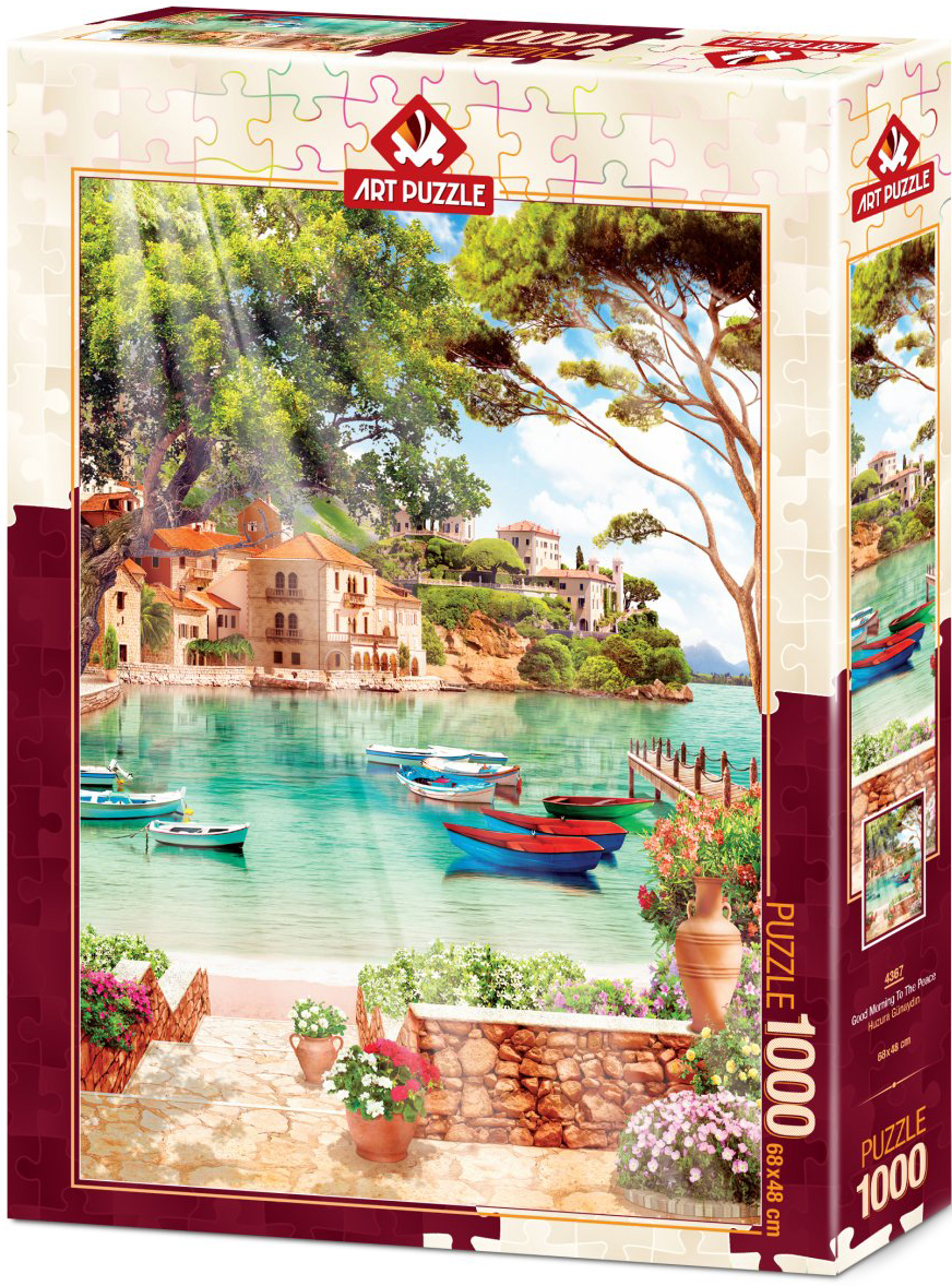 Puzzle Art Puzzle din 1000 de piese - Dimineata linistita