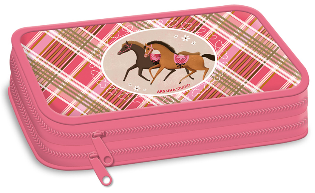 Penar scolar Ars Una Charming Stars - Cu 2 compartimente