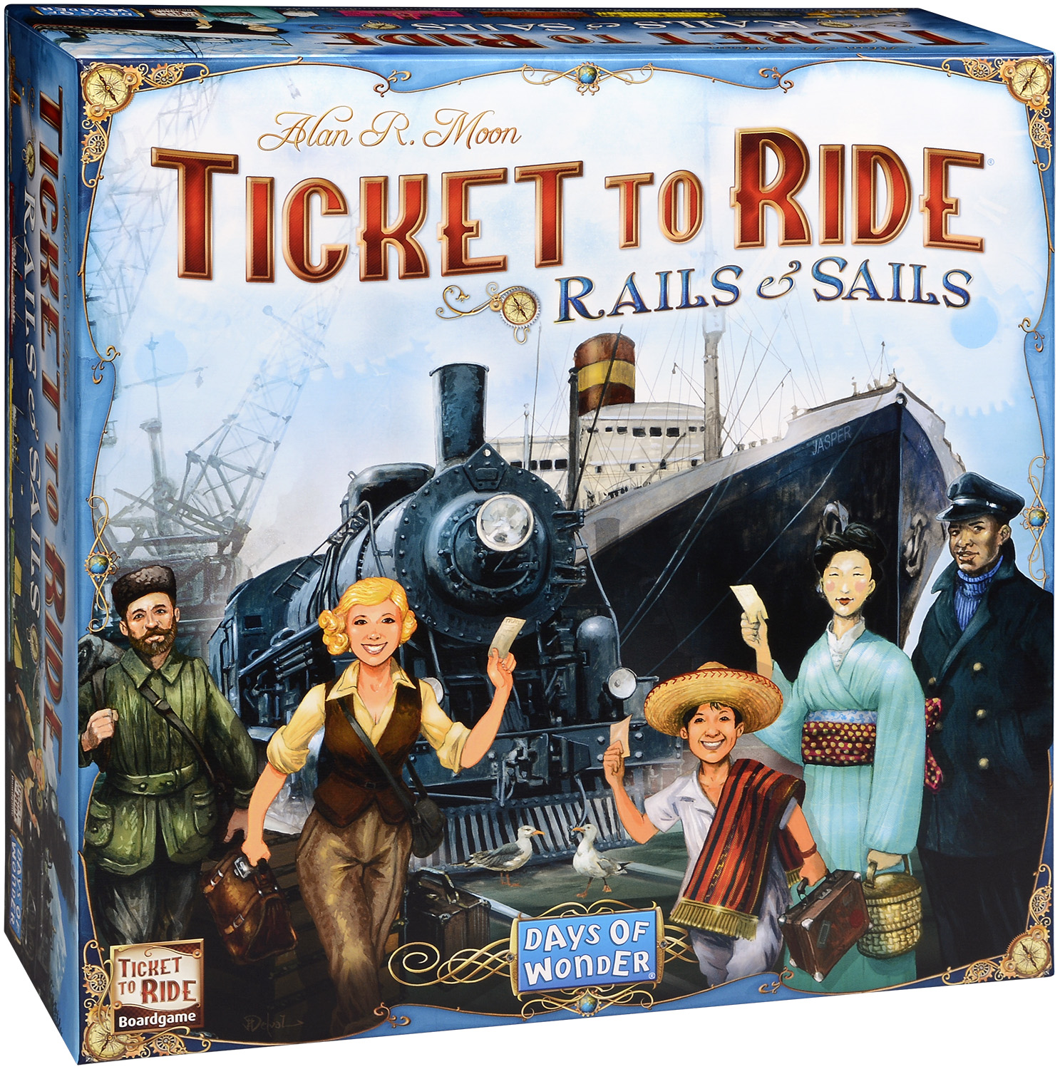Joc de societate Ticket to Ride - Rails & Sails