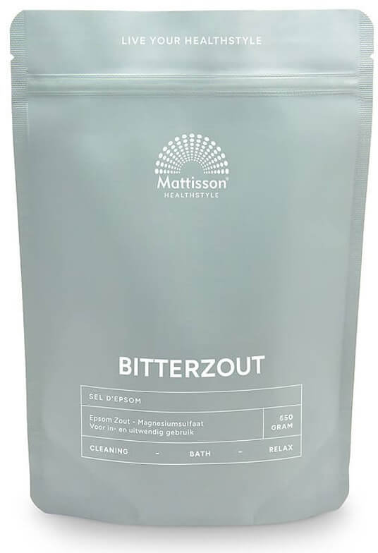 Absolute Bitter Salt, 650 g, Mattisson Healthstyle