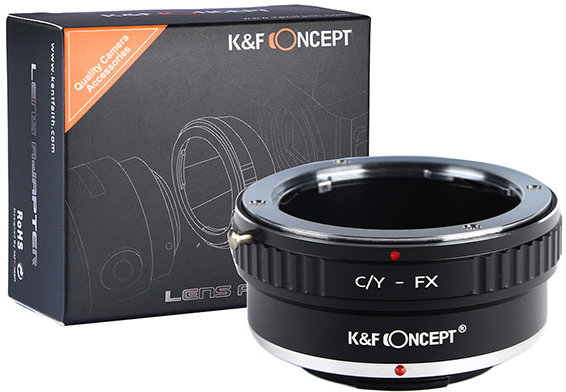 Adaptor K&F Concept - Contax/Yashica, pentru Fujifilm X