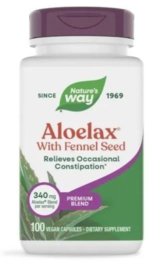 Aloelax, 100 capsule, Nature's Way