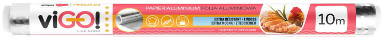 Folie de aluminiu viGO! - Premium, 10 m