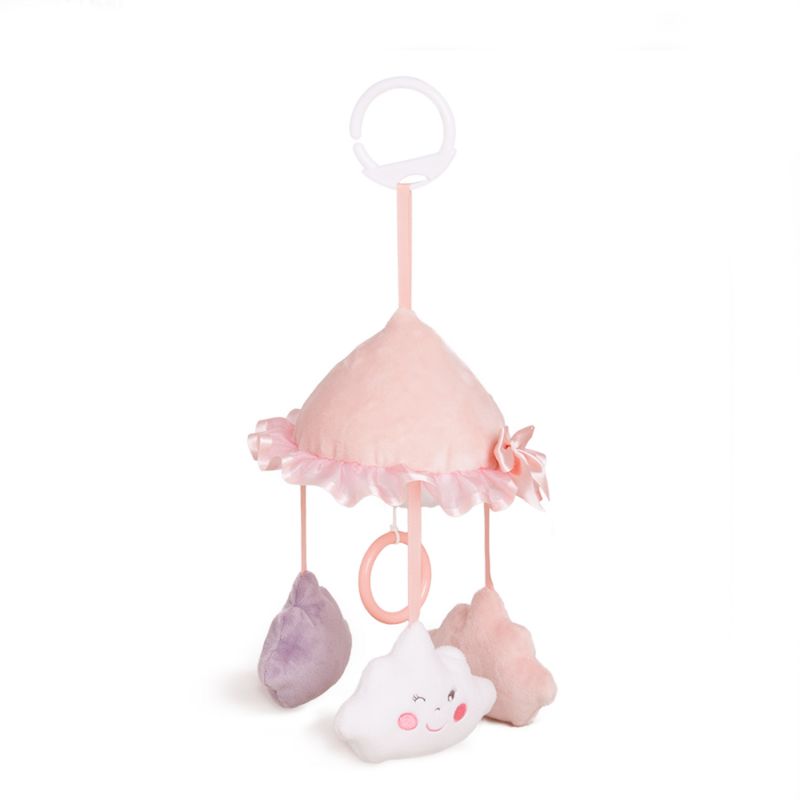 Jucărie pentru bebeluși Amek Toys - Lanternă cu nori, 15 cm