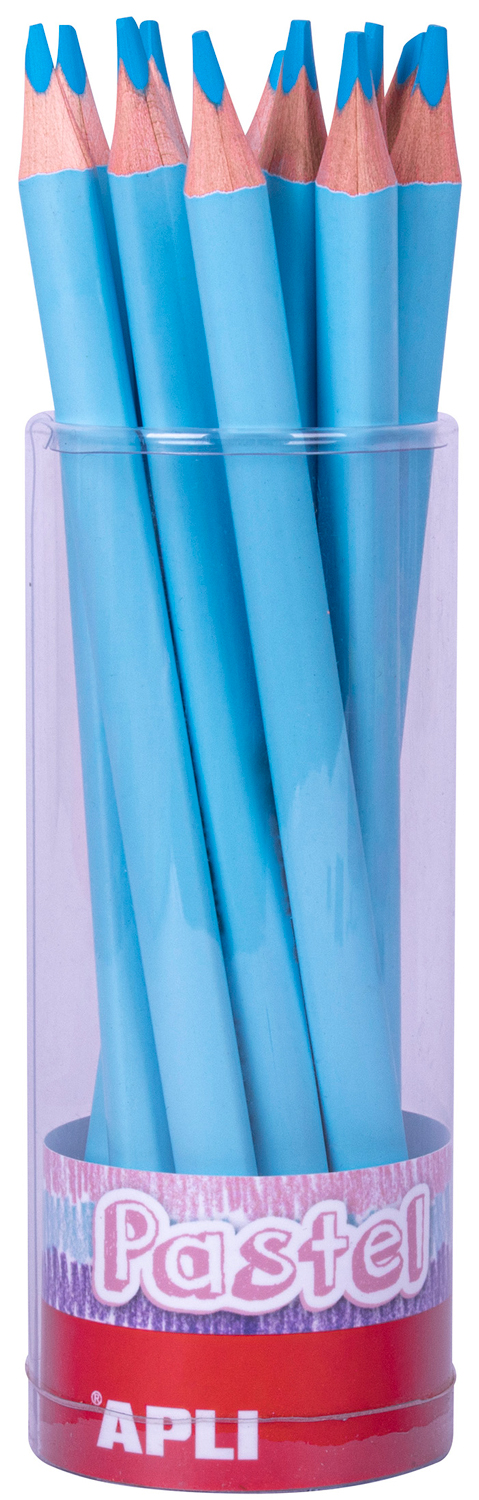 Creion jumbo colorat APLI - Albastru-deschis