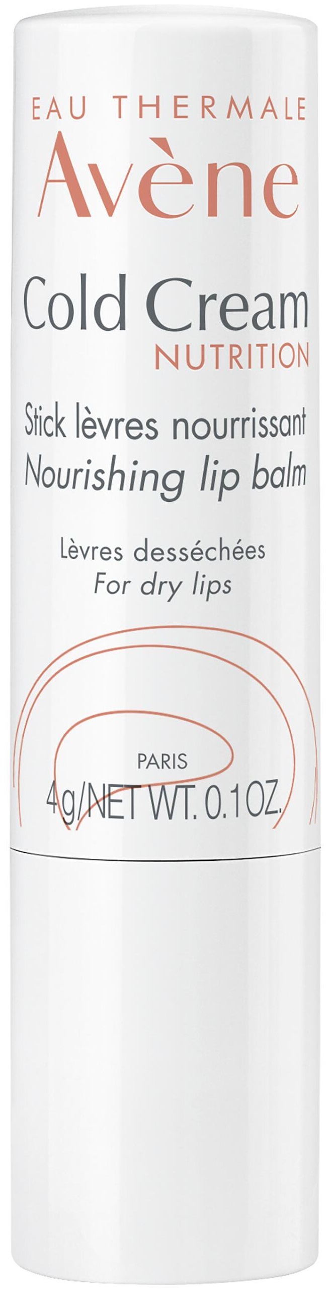 Avène Cold Cream Ruj de buze hrănitor, 4 g