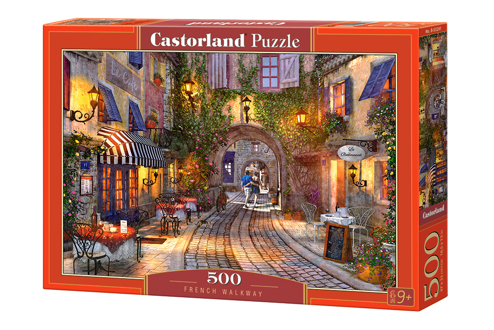 Puzzle Castorland din 500 de piese - Alee franceza