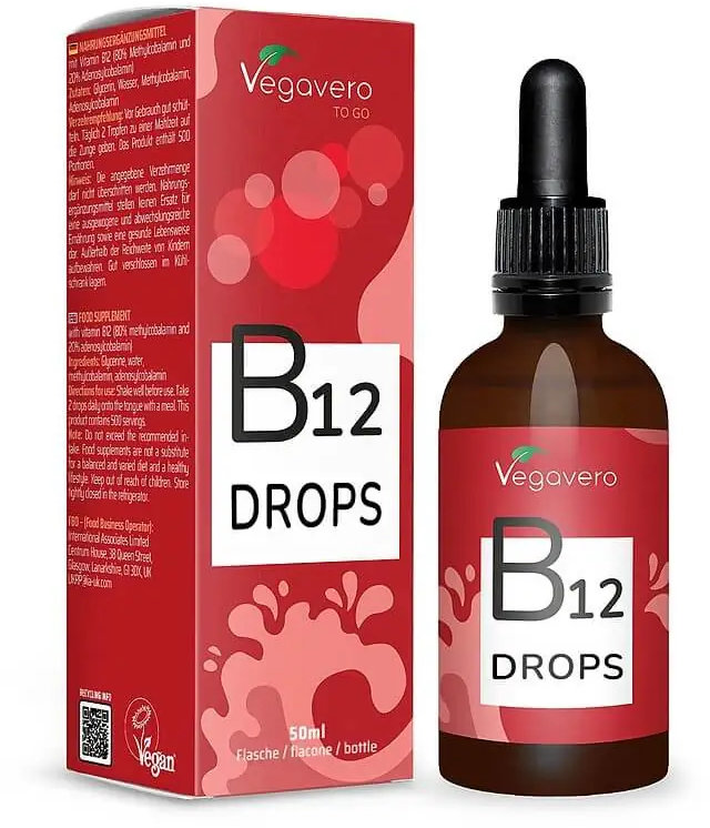 B12 Drops, 50 ml, Vegavero