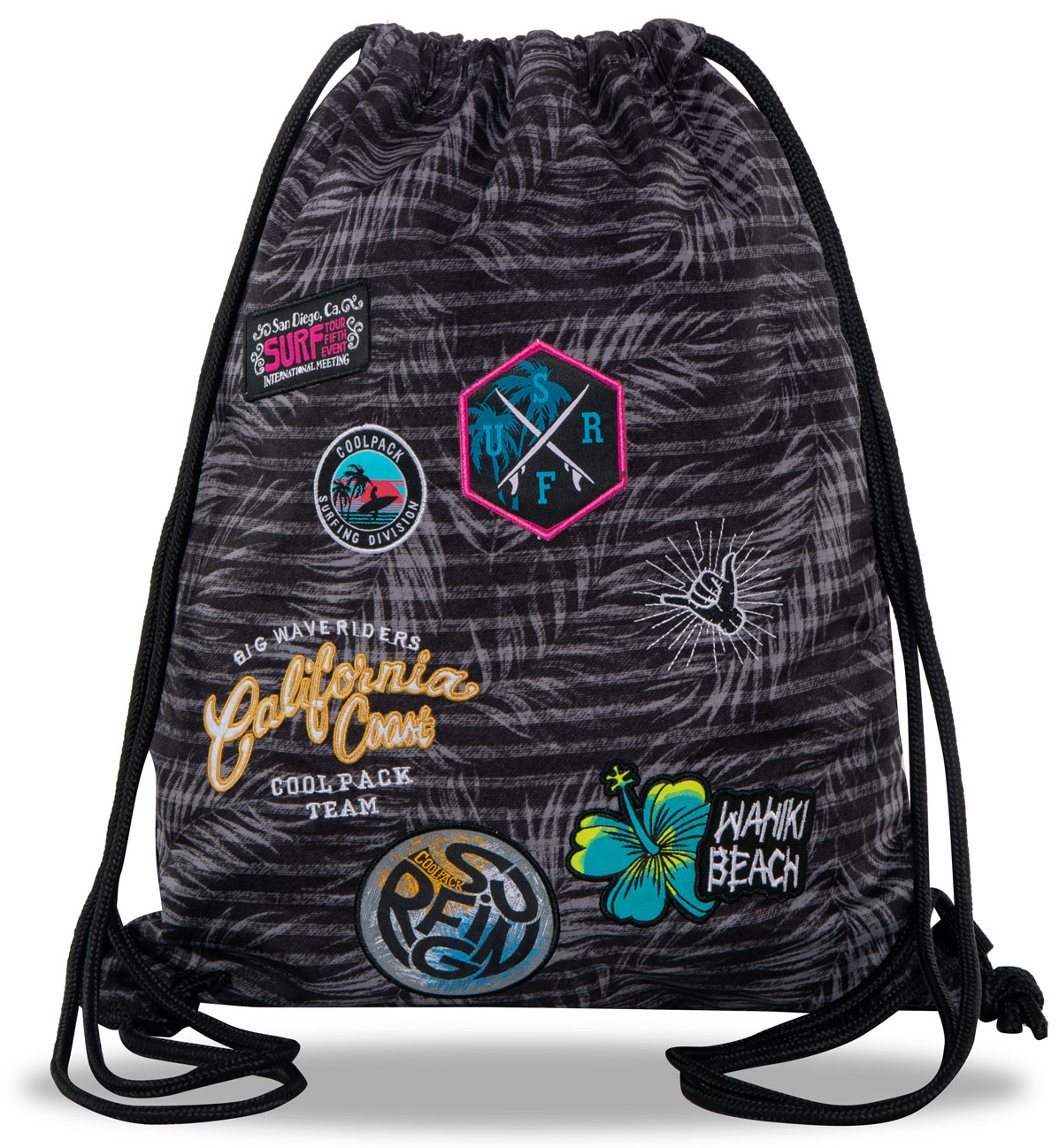 Cool Pack Sprint Badges G geantă sport gri
