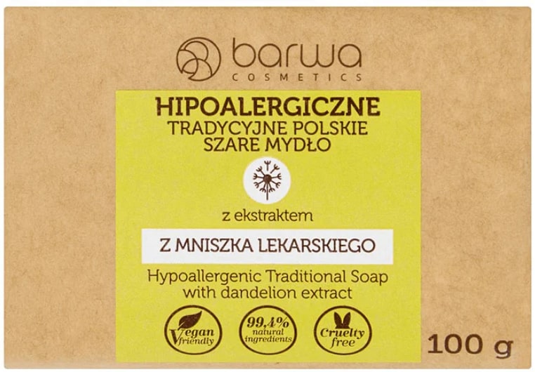 Barwa Hypoallergenic Sapun natural hipoalergenic cu papadie, 100 g