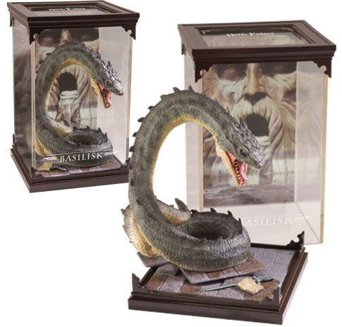 Statuetă The Noble Collection Movies: Harry Potter - Basilisk (Magical Creatures), 19 cm