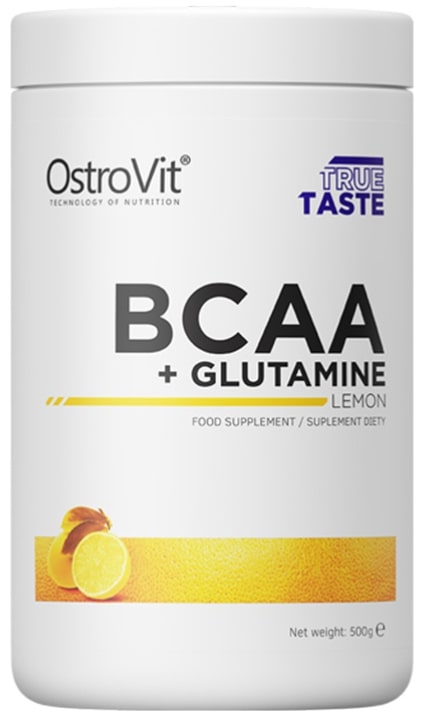 BCAA + Glutamine, lămâie, 500 g, OstroVit