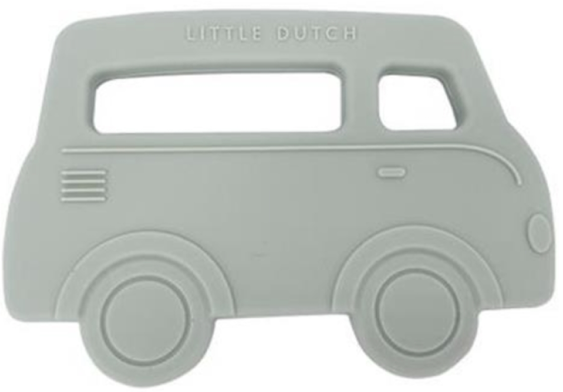 Jucărie de dentiție pentru bebeluși Little Dutch - Bus