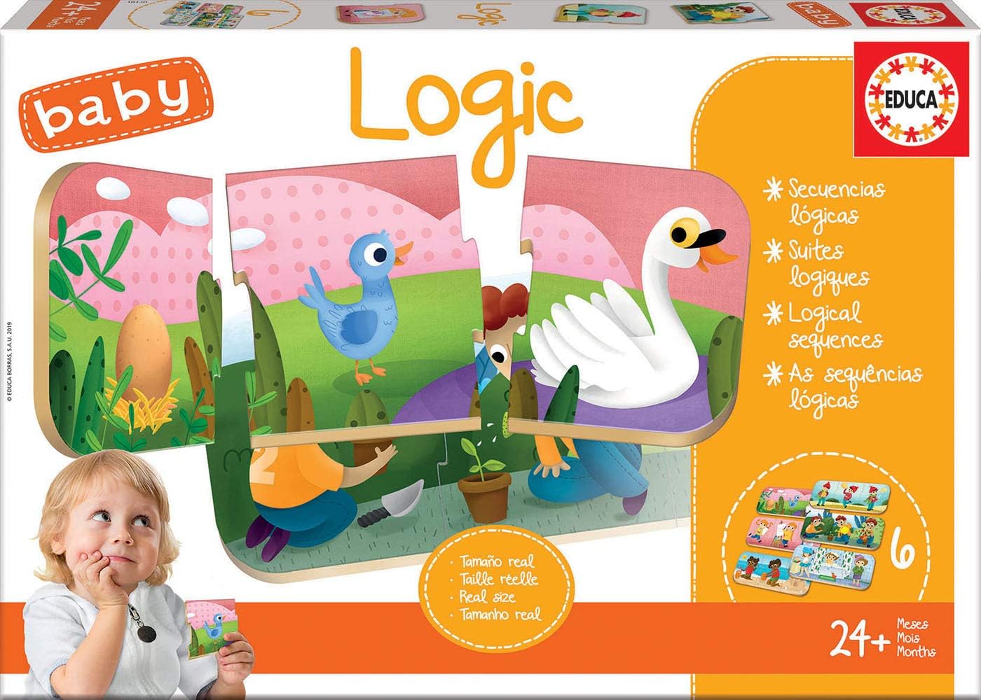 Joc de societate Educa Baby Logic - pentru copii