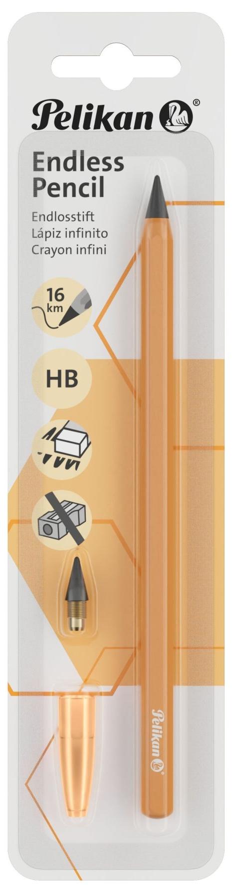 Creion infinit Pelikan - HB, Amber