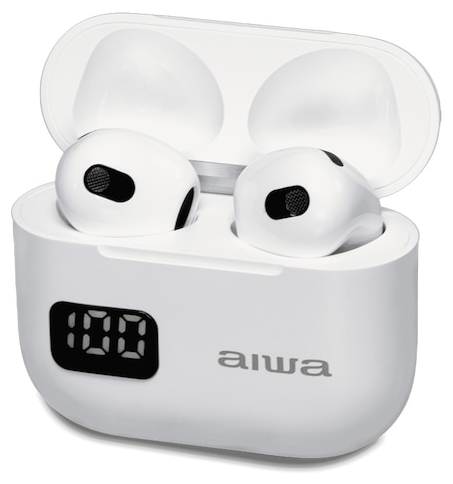 Căști wireless Aiwa – ETWS-150WH, TWS, albe