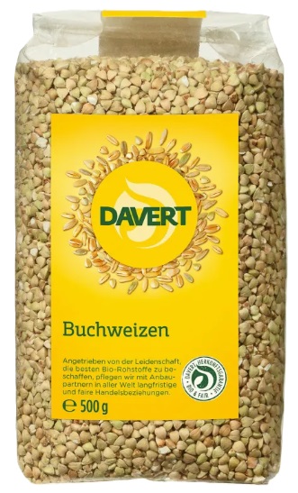 Hrișcă organică, 500 g, Davert