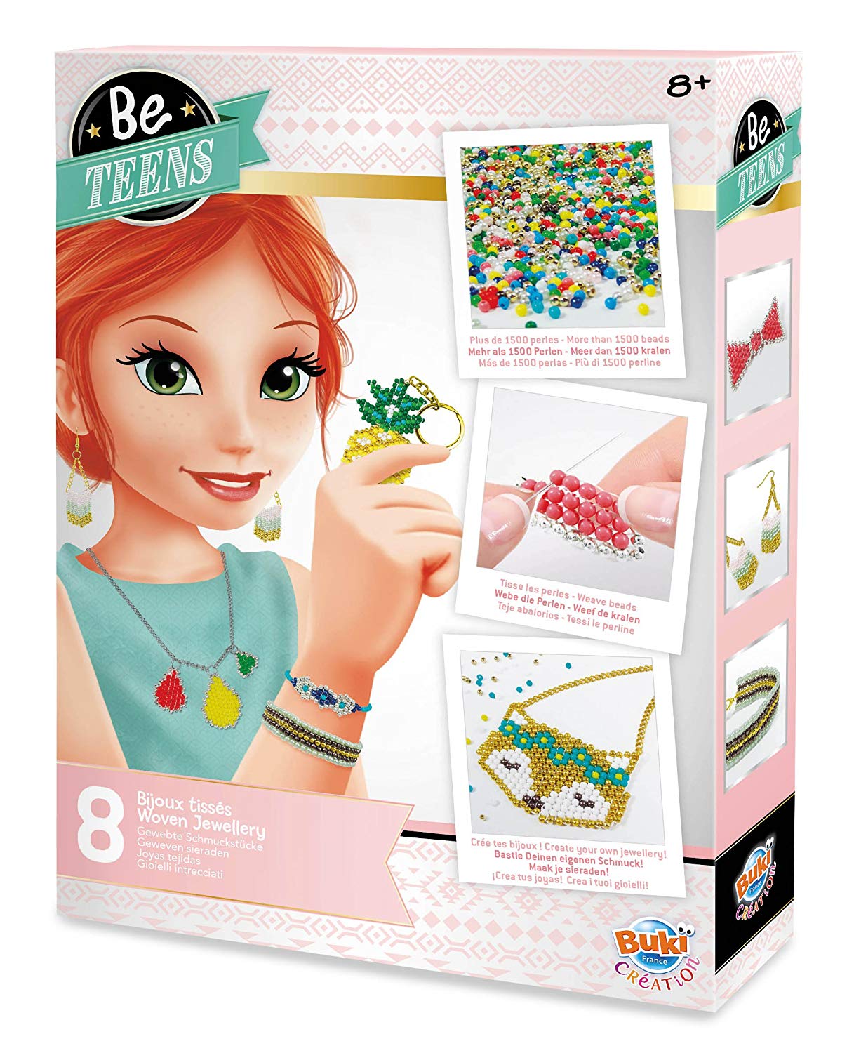 Set creativ Buki Be Teens - Fa-ti singur bijuterii din margele