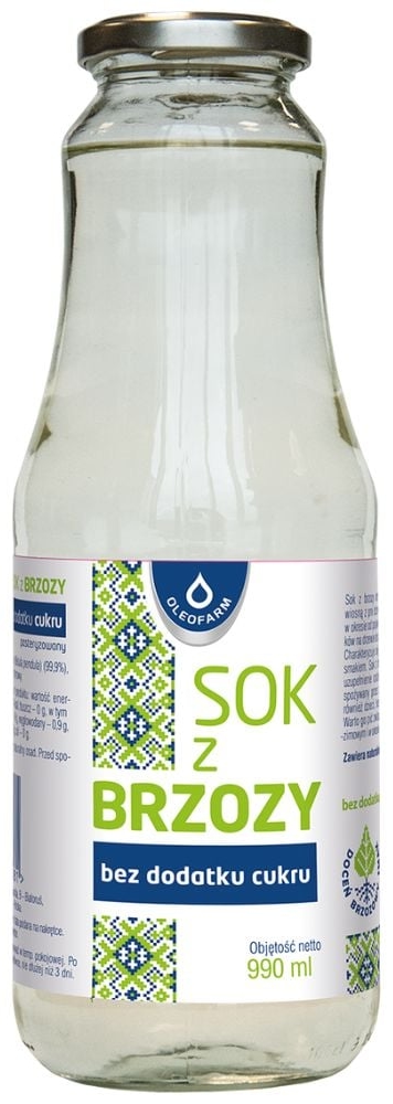 Suc de mesteacăn, 990 ml, Oleofarm