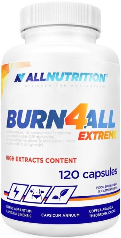 Burn4All Extreme, 120 capsule, AllNutrition