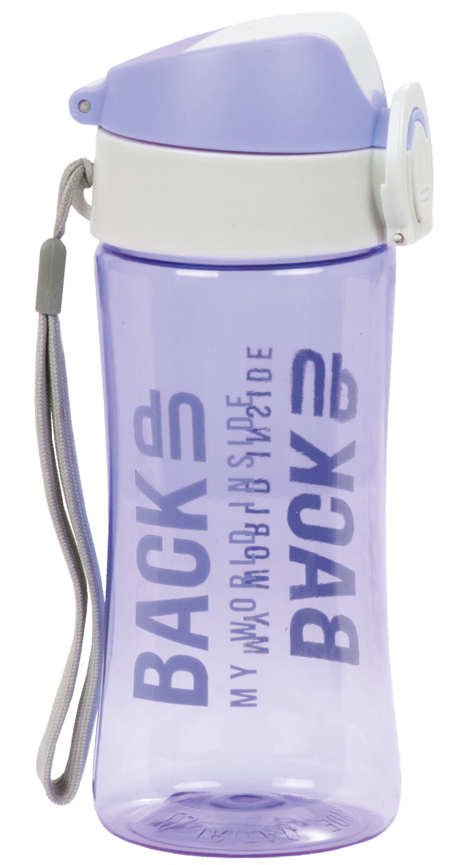 BackUp 6 A sticlă de apă - 400 ml, violetă