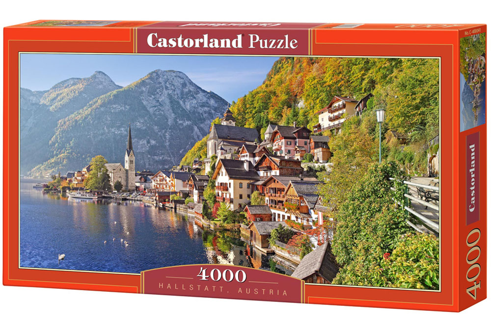 Puzzle panoramic Castorland din 4000 de piese - Hallstatt, Austria