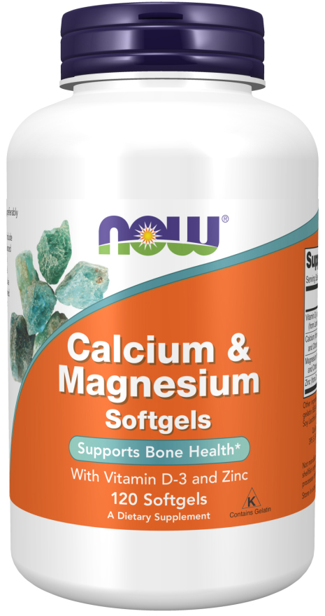 Calcium & Magnesium, 120 capsule, Now