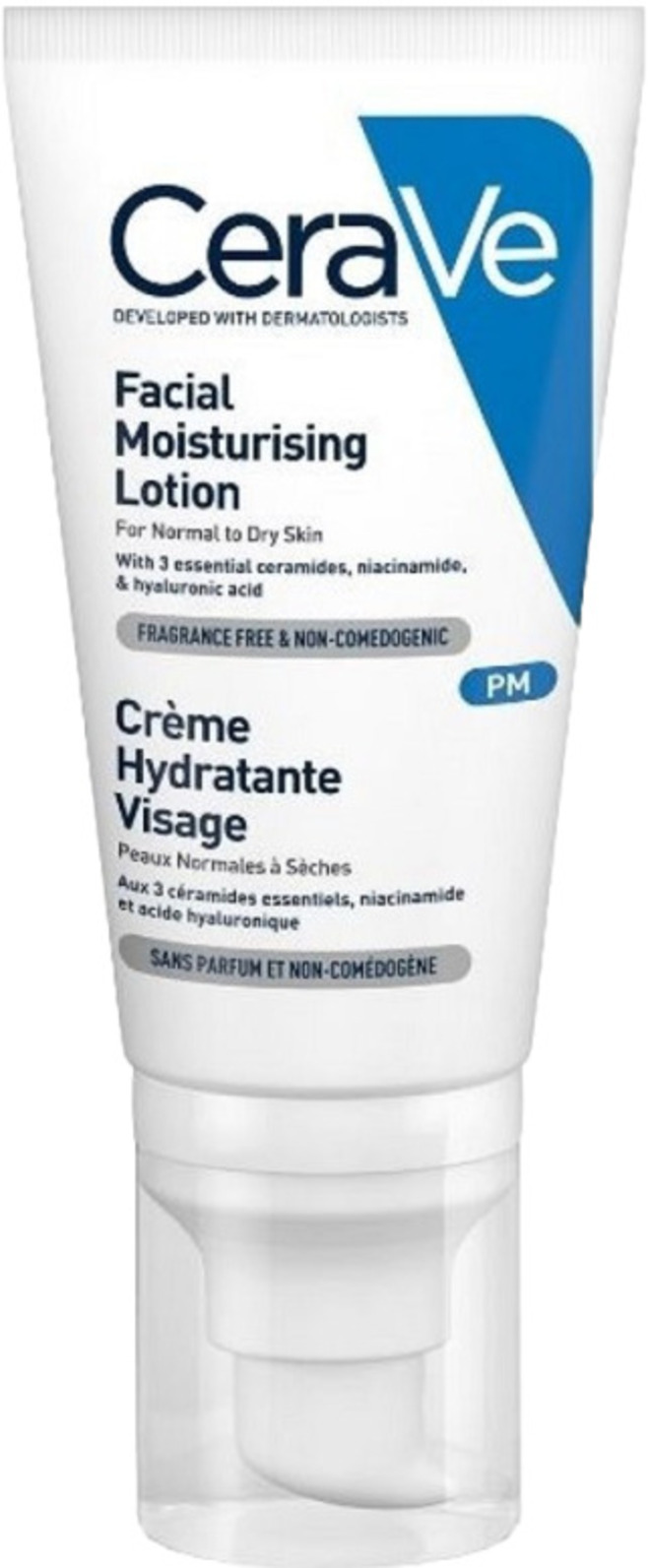 CeraVe Cremă hidratantă pentru față, 52 ml
