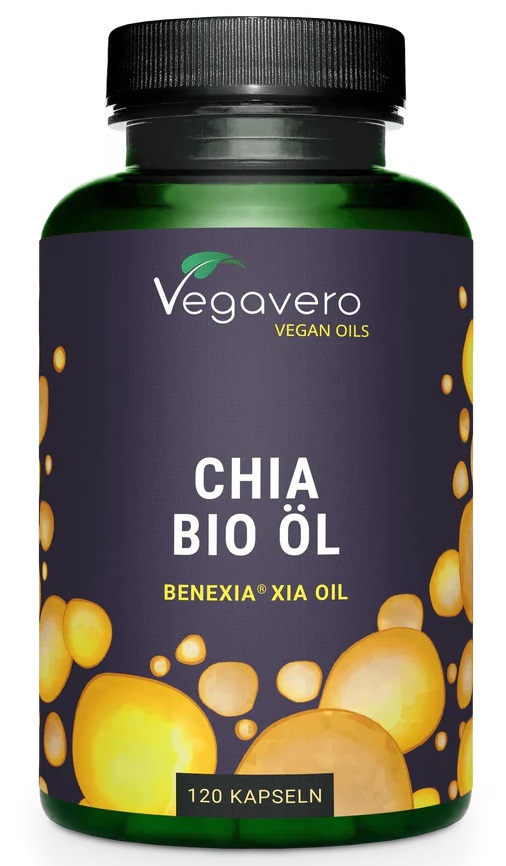 Chia Seed Oil, 120 capsule, Vegavero