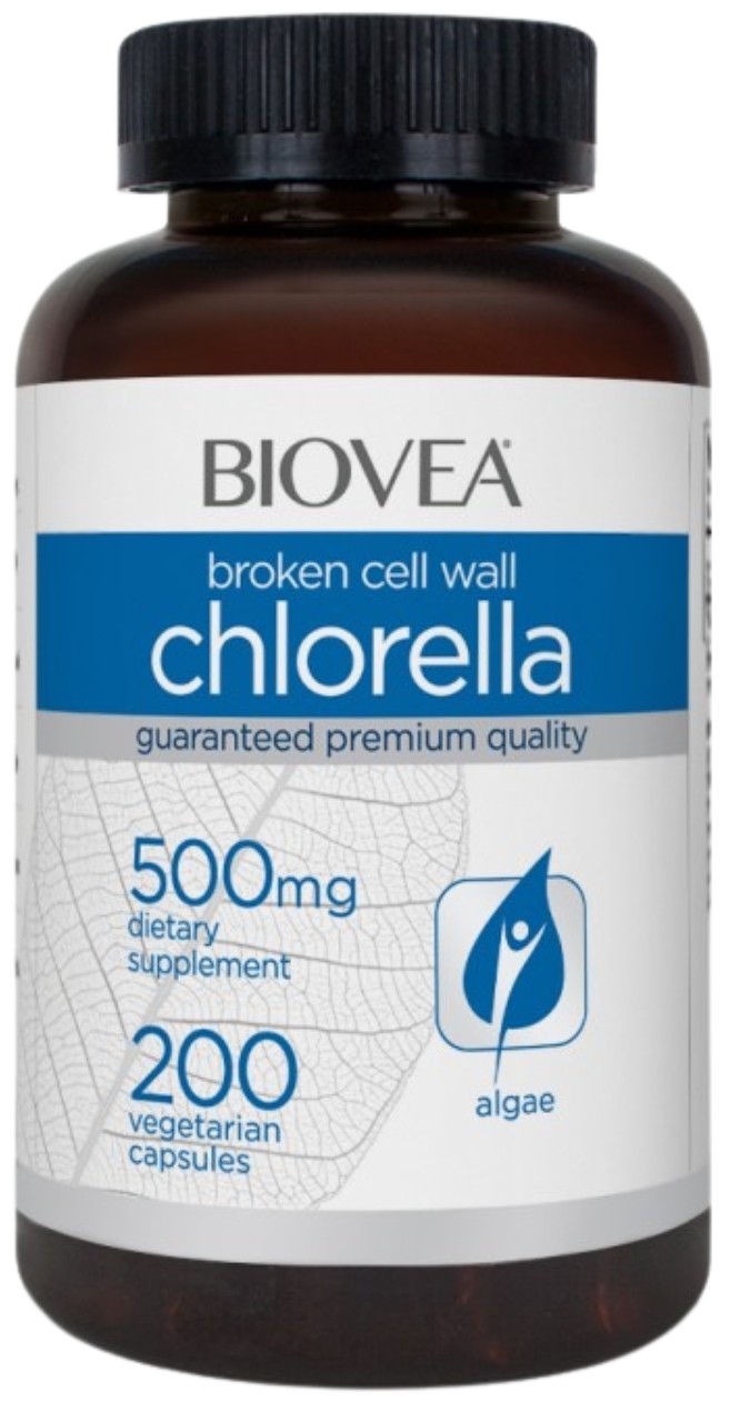 Chlorella, 500 mg, 200 capsule, Biovea