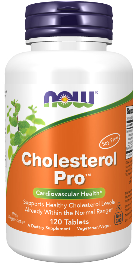 Cholesterol Pro, 120 tablete, Now