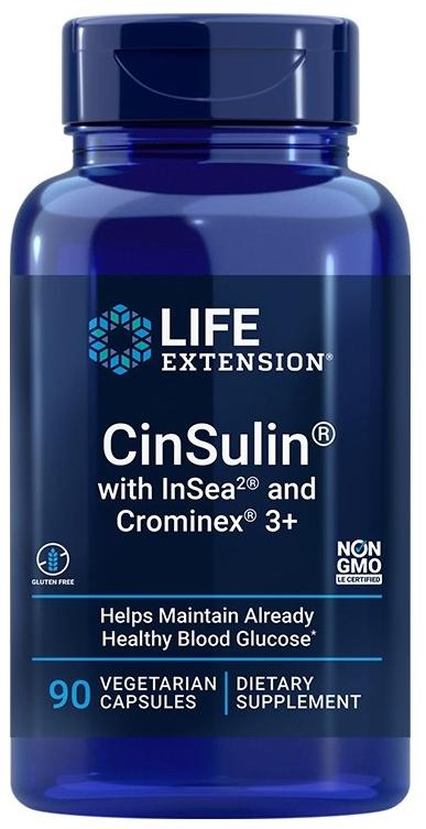 CinSulin, 90 capsule, Life Extension