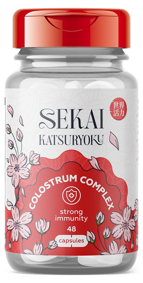 Colostrum Complex, 48 capsule, Sekai Katsuryoku