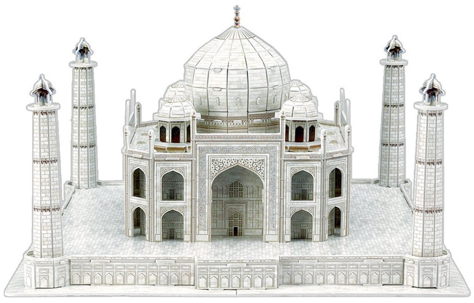 Puzzle 3D Cubic Fun de 87 piese - Taj Mahal, India