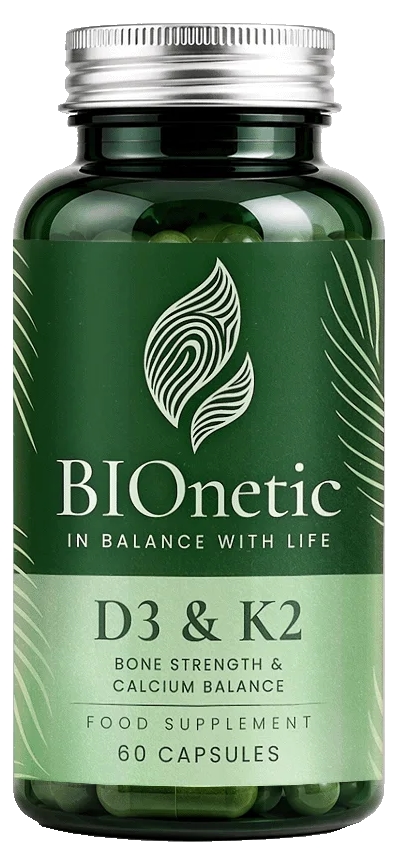 D3 & K2, 60 capsule, BIOnetic