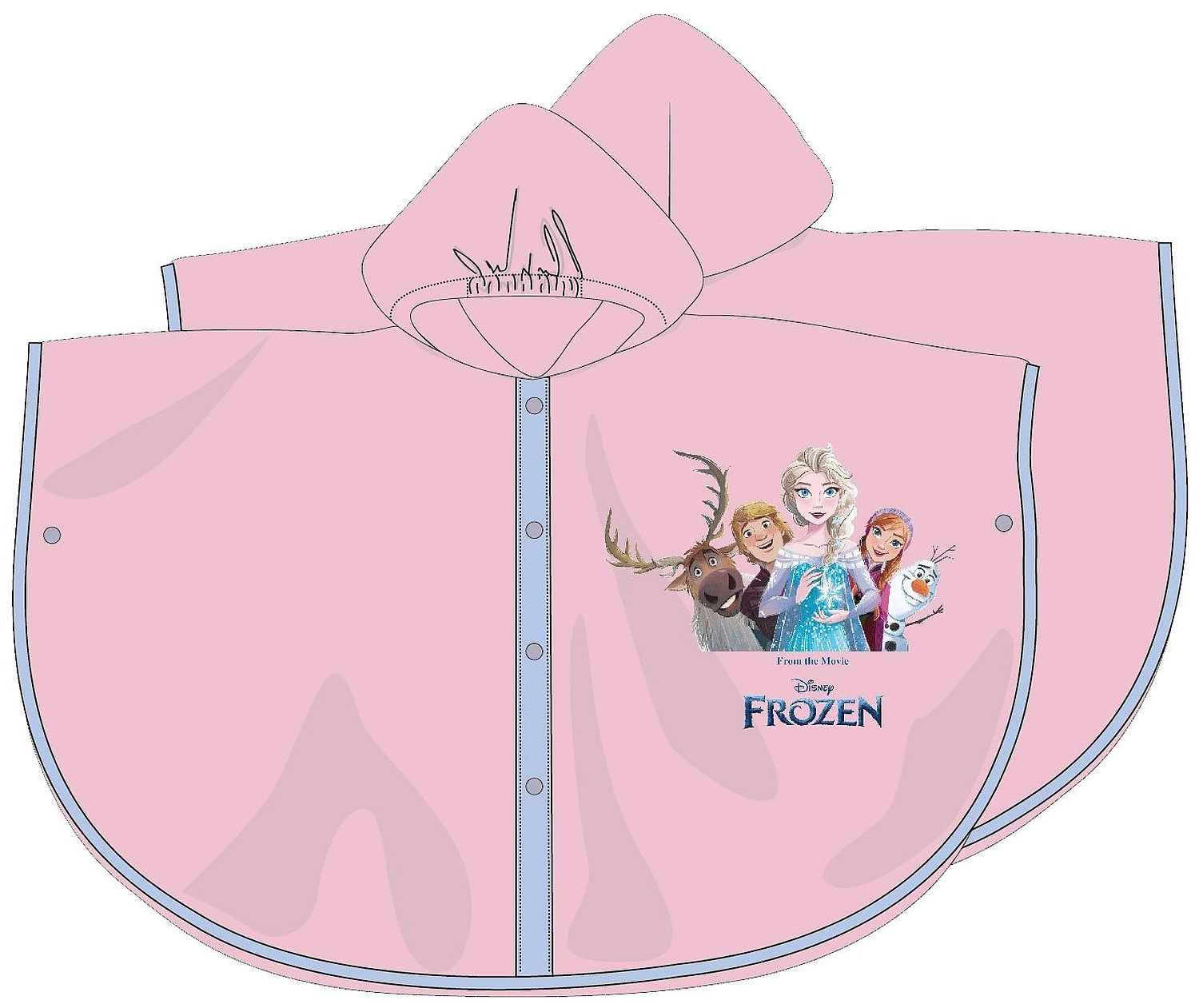 Pelernă de ploaie Disney - Frozen, pentru copiii de 3 ani